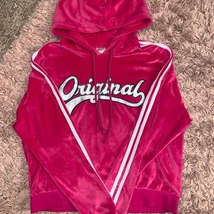 Pink throwback Hoodie 💕